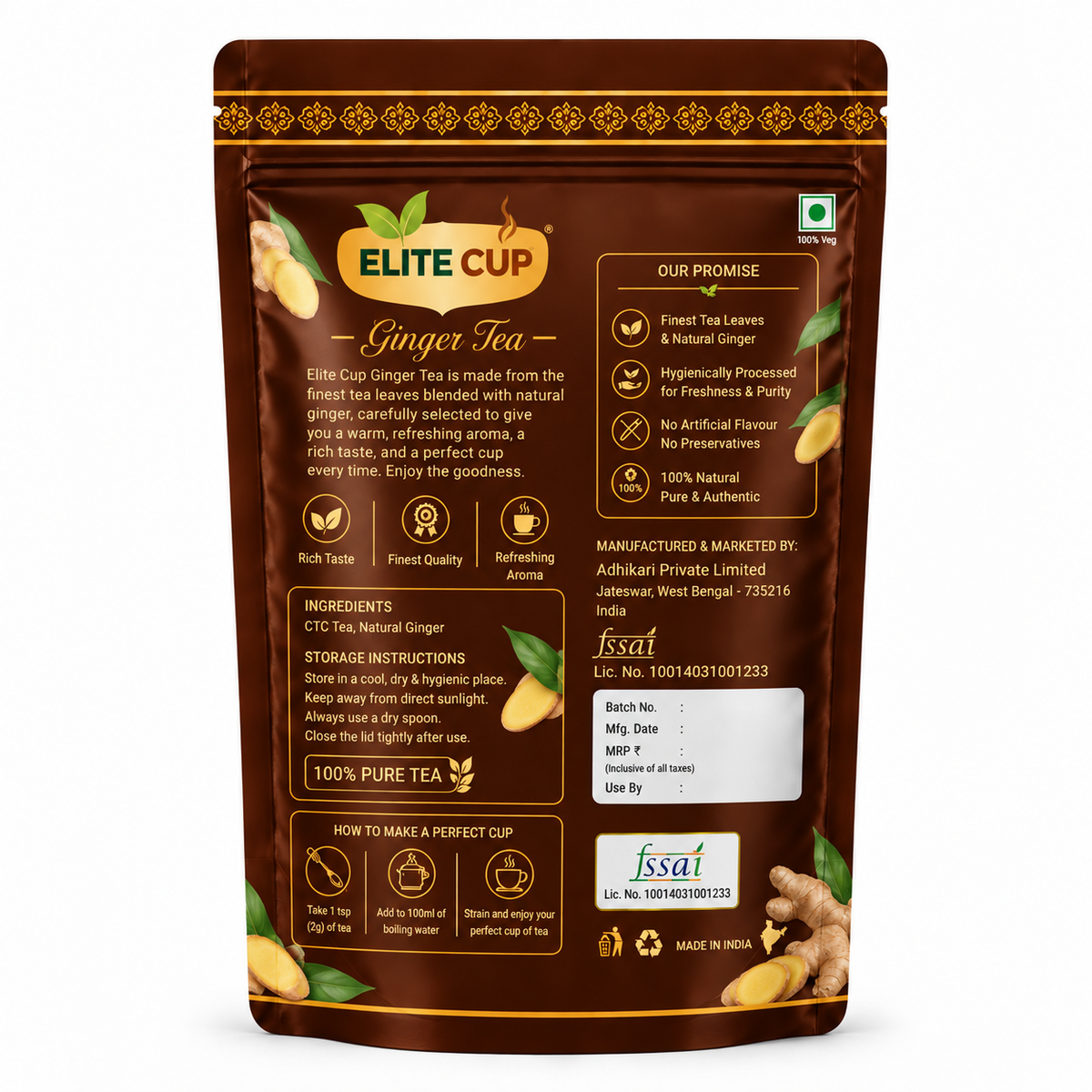 Ginger Tea 250g